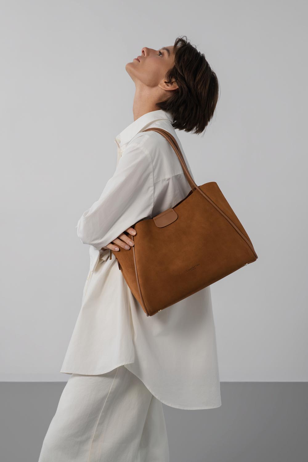 Grand sac cabas épaule - Suède Ida - 2