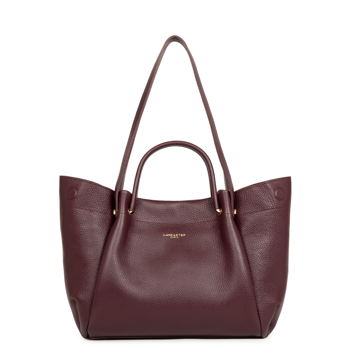 Très grand sac cabas épaule - Foulonné Double LOUISA - 3