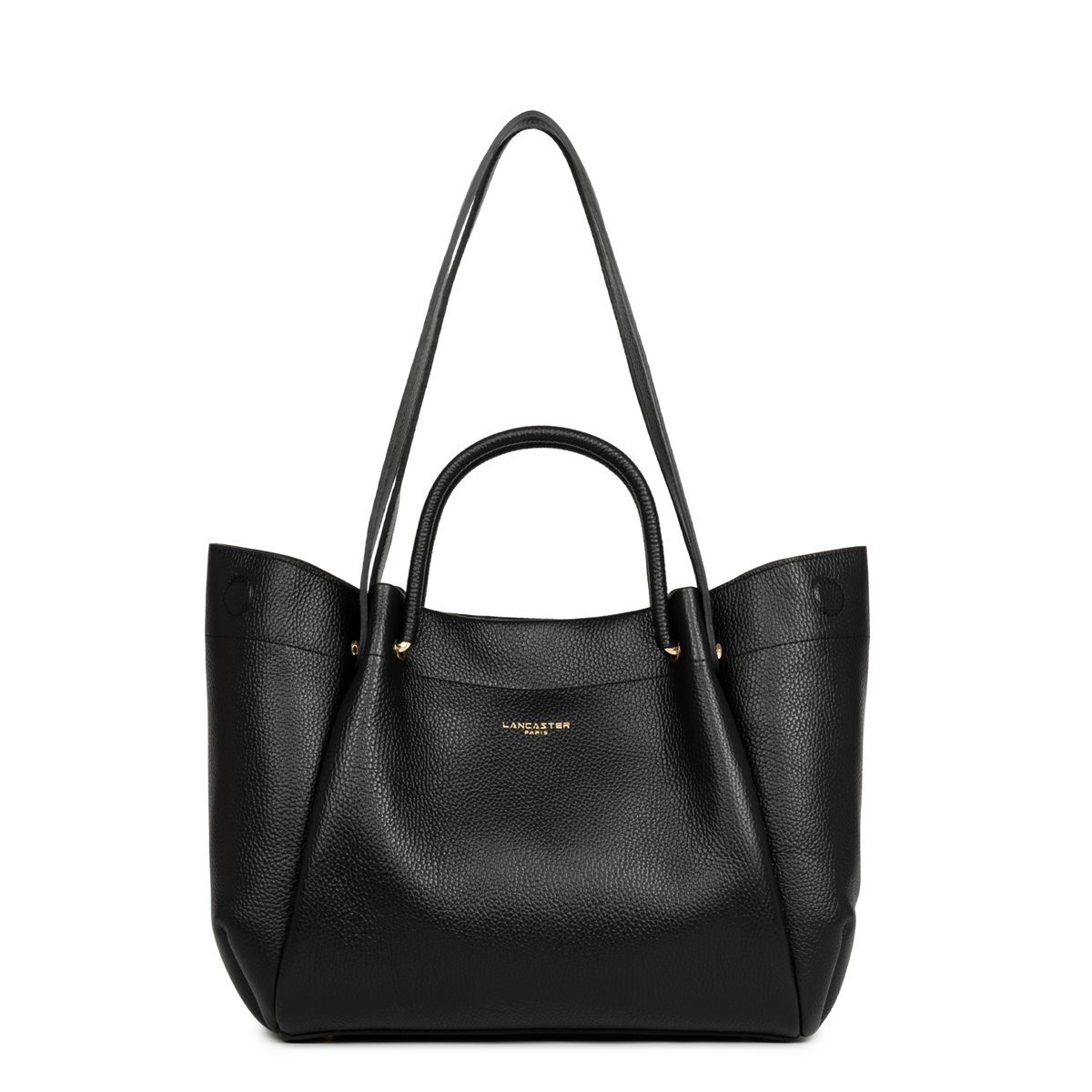 Très grand sac cabas épaule - Foulonné Double LOUISA - 6