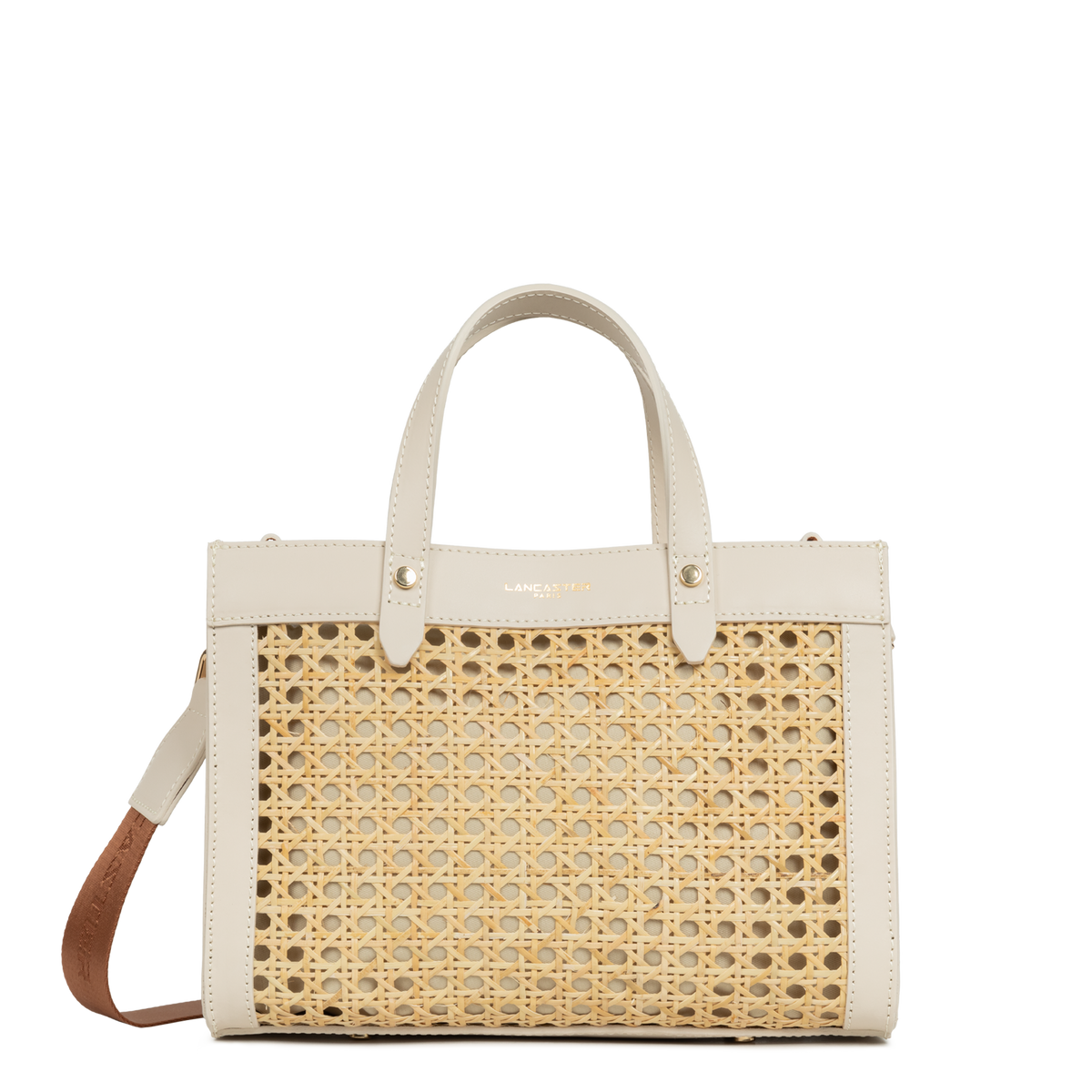 Petit sac cabas main - Cannage Rotin - 3