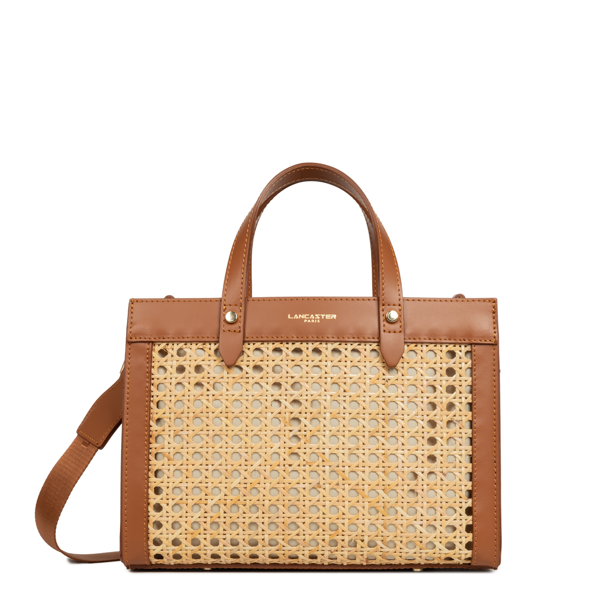 Petit sac cabas main - Cannage Rotin - 1