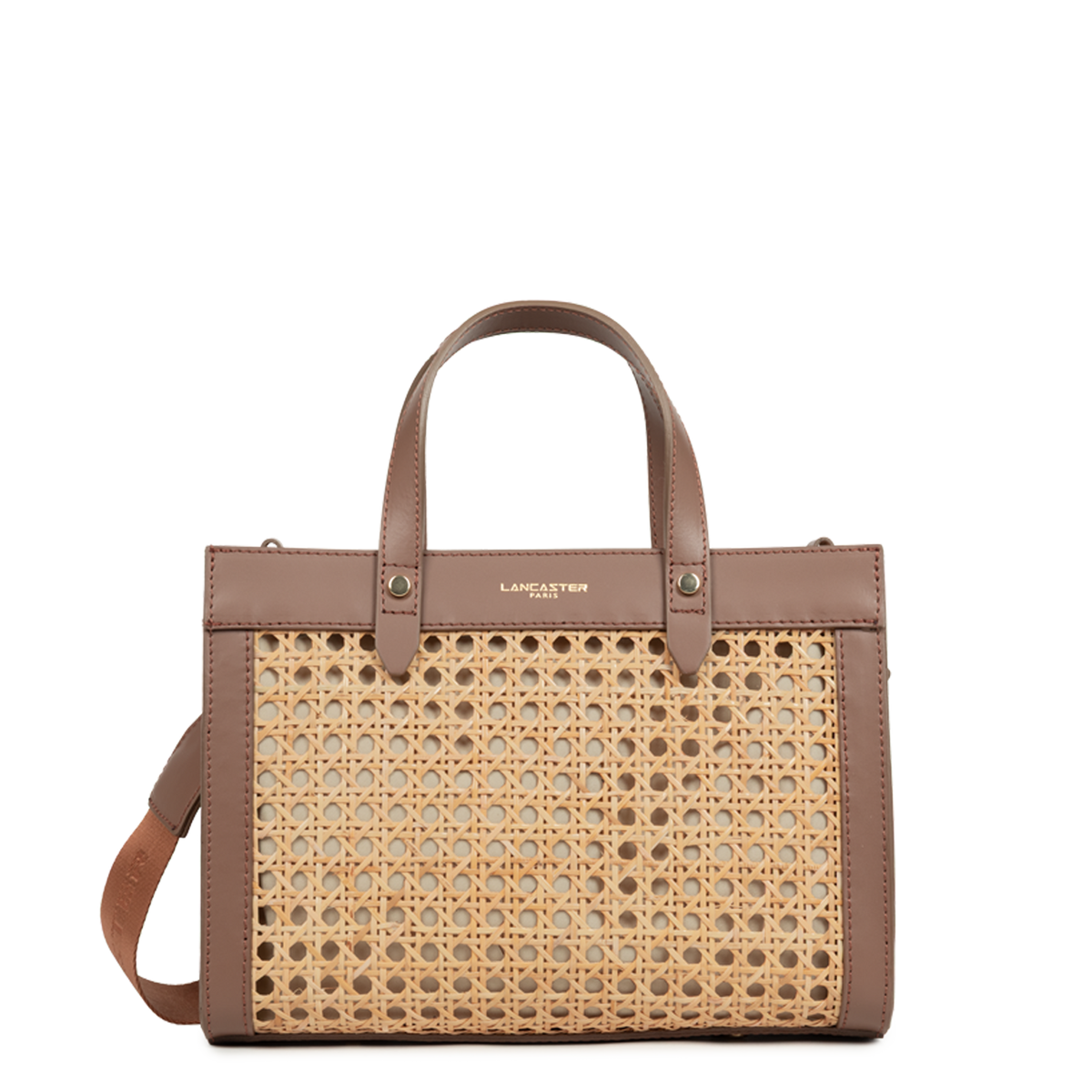 Petit sac cabas main - Cannage Rotin - 5