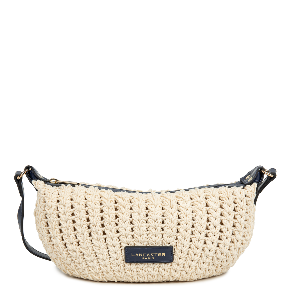 Petit sac besace - Tressé coton - 1