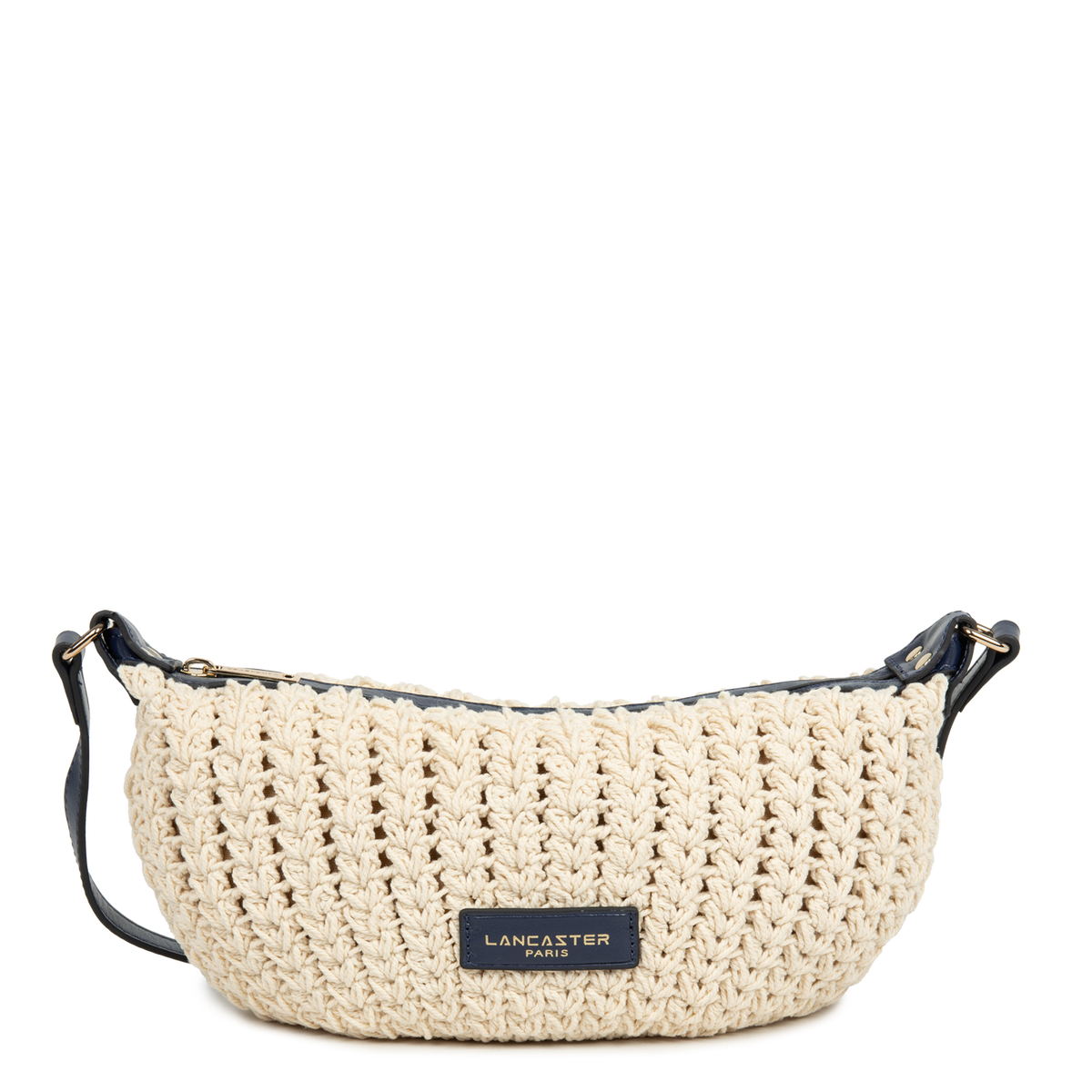 Petit sac besace - Tressé coton - 1