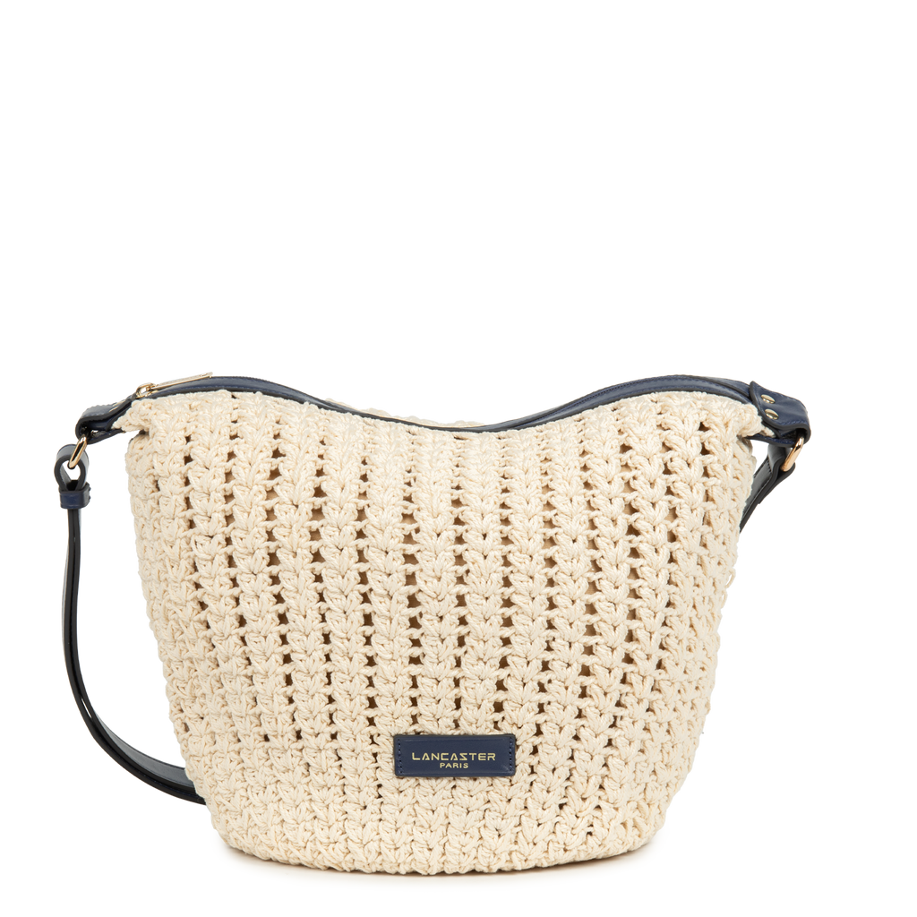 Grand sac seau - Tressé coton - 1