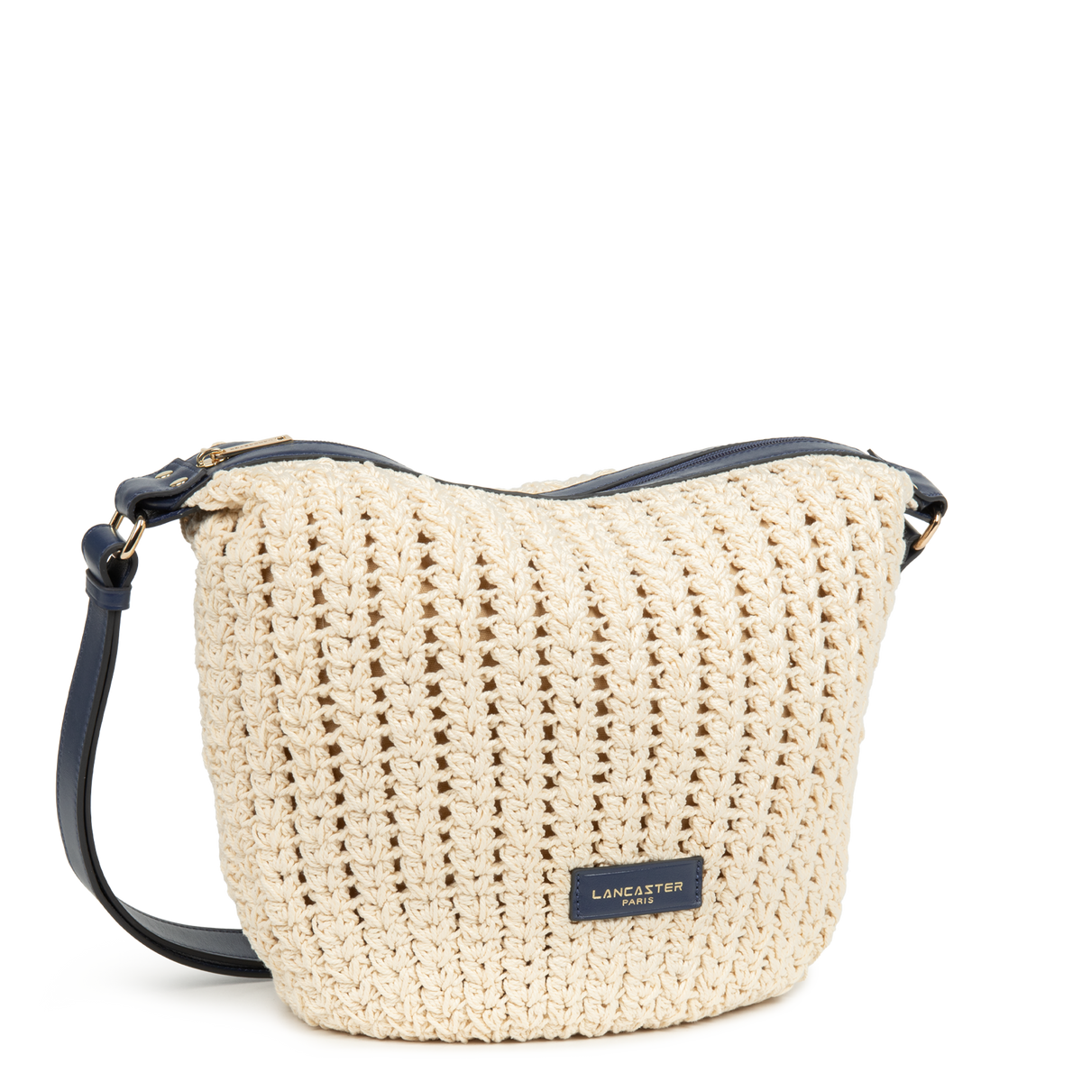 Grand sac seau - Tressé coton - 2